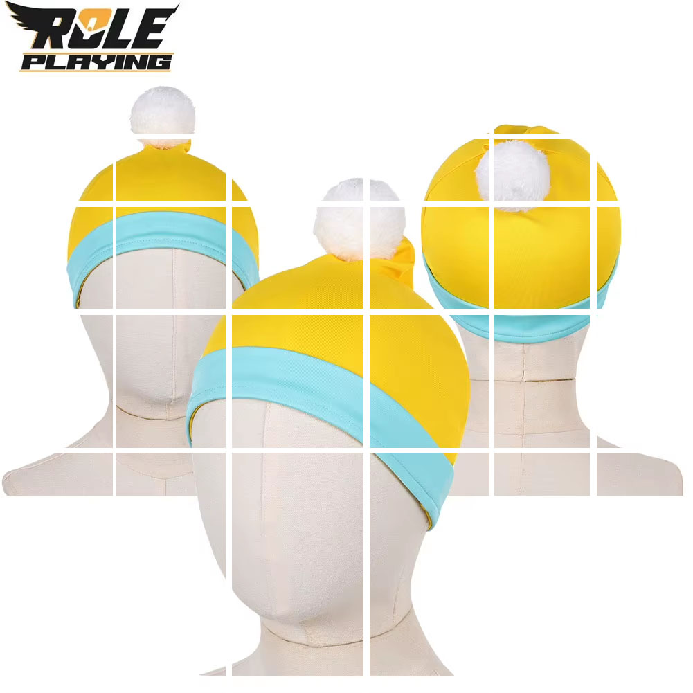 Health & Wellness Tablet Cutter - Max Mayfield Cosplay Yellow Blue Hat