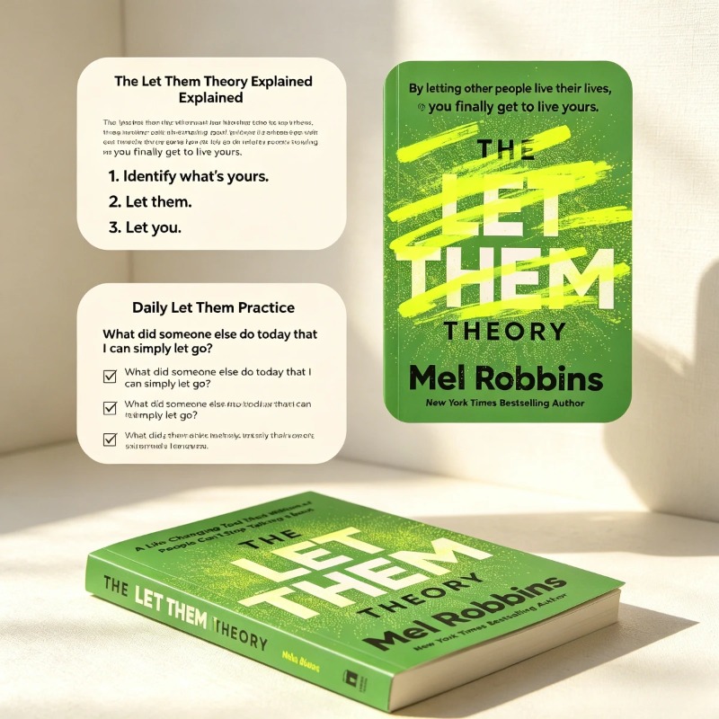 The Let Them Theory By Mel Rob - Health & Wellness Tablet Cutter ulasan dan harga