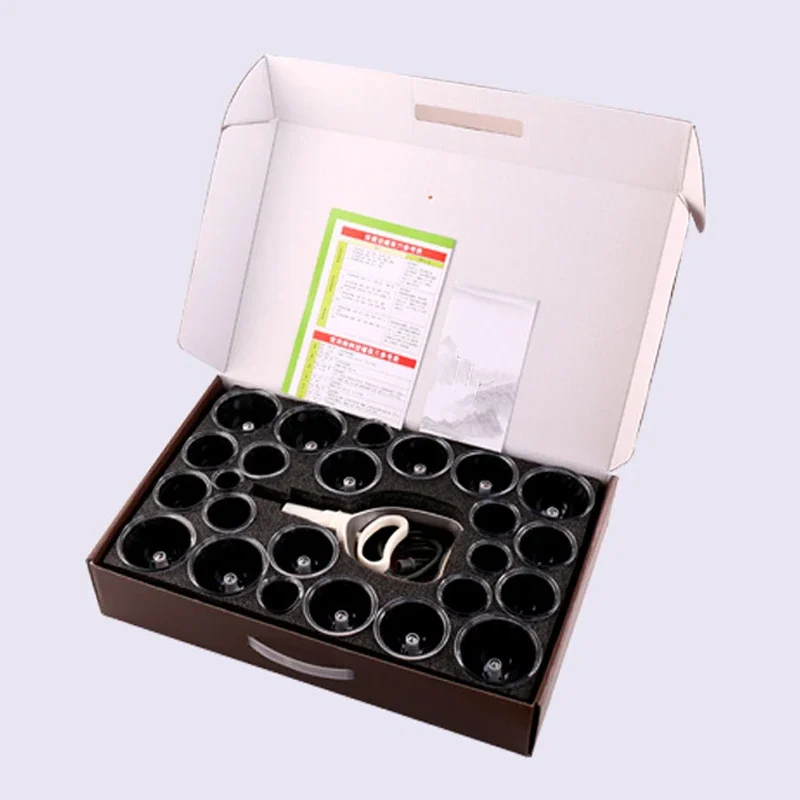 24 Cups Vacuum Cupping Massage - Cupping Therapy Set ulasan dan harga