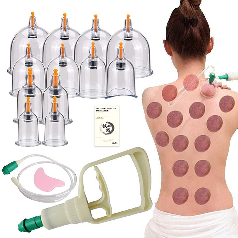 6or24  Pieces Suction Cups Mas - Cupping Therapy Set ulasan dan harga