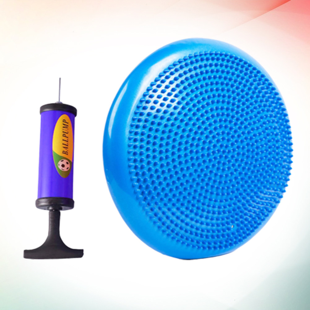 Blue Inflated 34Cm Balance Cus - Balance Cushion Disc ulasan dan harga