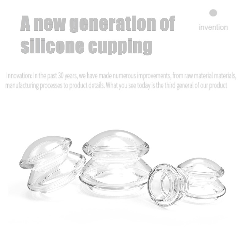Silicone Massage Body Cups Sli - Cupping Therapy Set ulasan dan harga