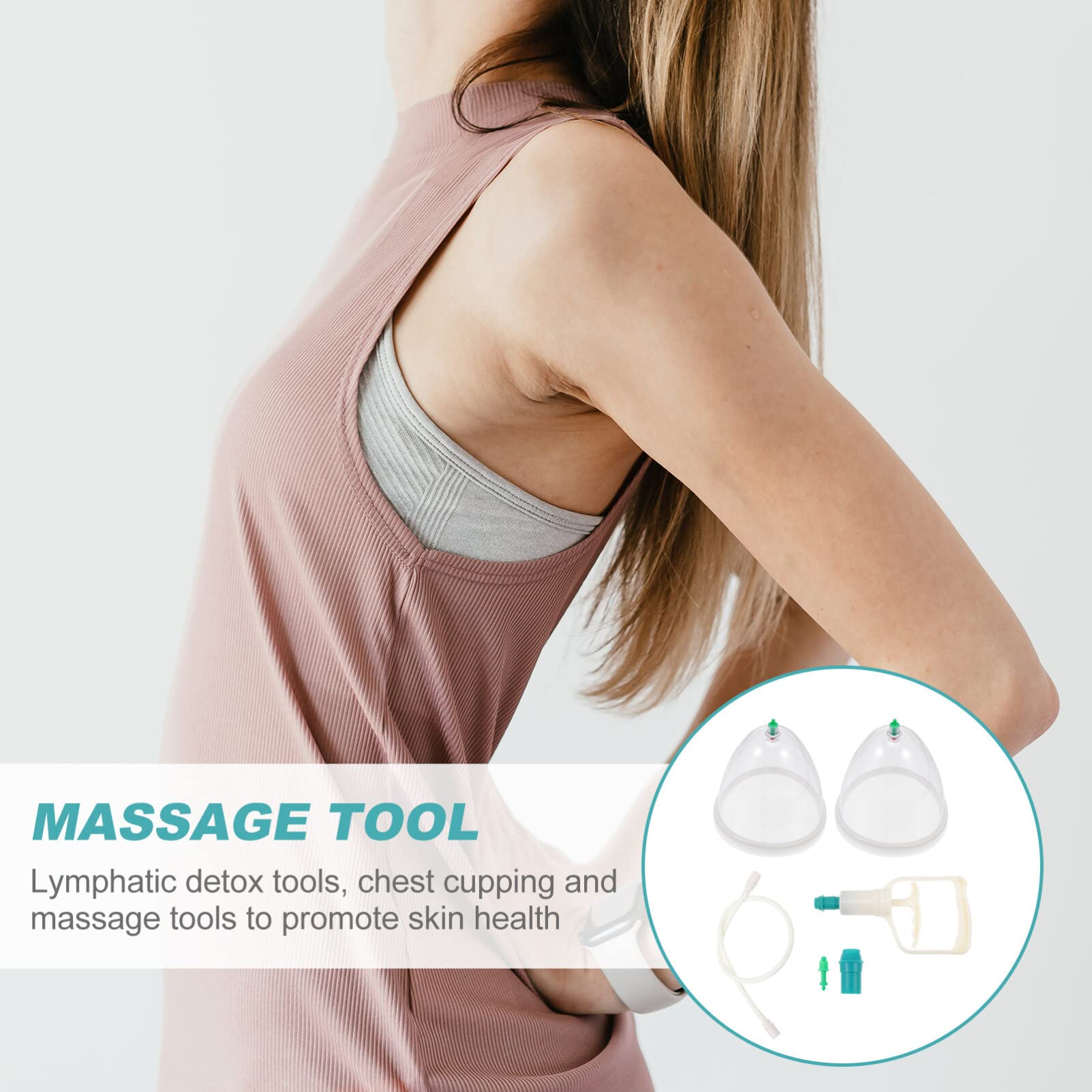 1 Set Breast Vacuum Cupping Pr - Cupping Therapy Set ulasan dan harga