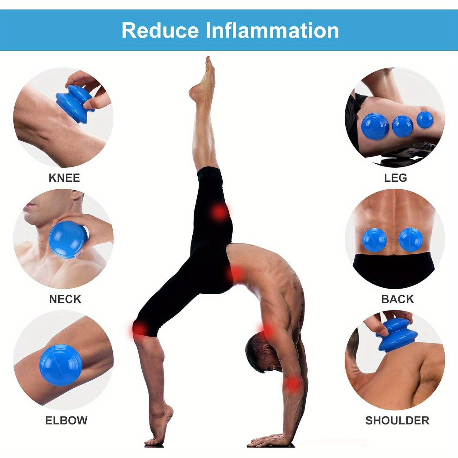 1pcs Silicone Cupping Therapy  - Cupping Therapy Set ulasan dan harga