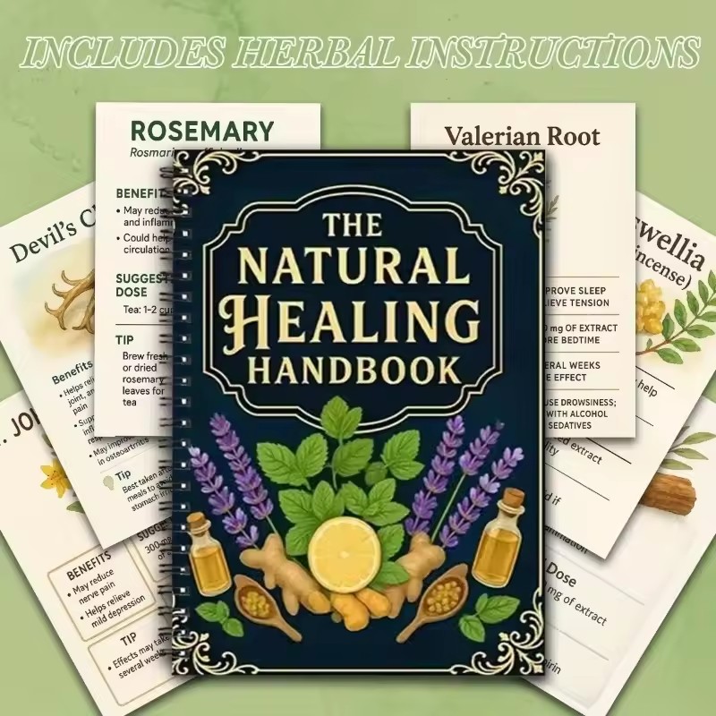 Natural Healing Handbook By Lu - Health Wellness Guide ulasan dan harga